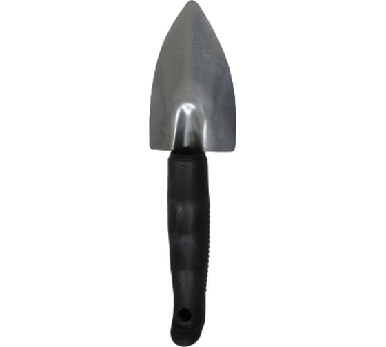 Изображение товара Совок посадочный малый ООО Агростройлидер оцинкованная сталь с пластиковой ручкой САД-12.07