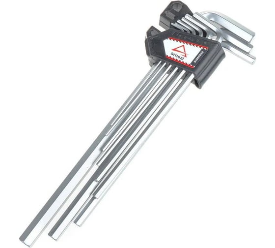 Изображение товара Набор длинных имбусовых ключей шестигранников HEX ARNEZI 9 предметов с магнитайзером R1060032