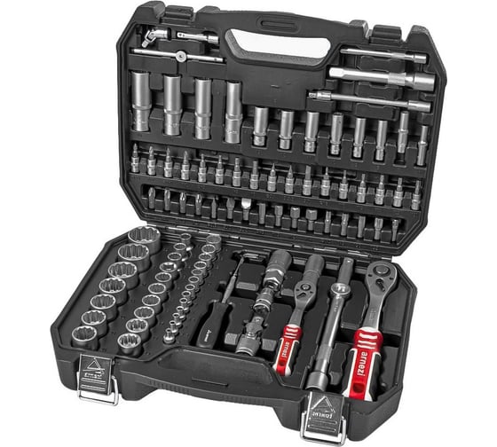 Изображение товара Набор инструментов ARNEZI 94 пр. 12-гранные головки 1/4DR, 1/2DR R0902094