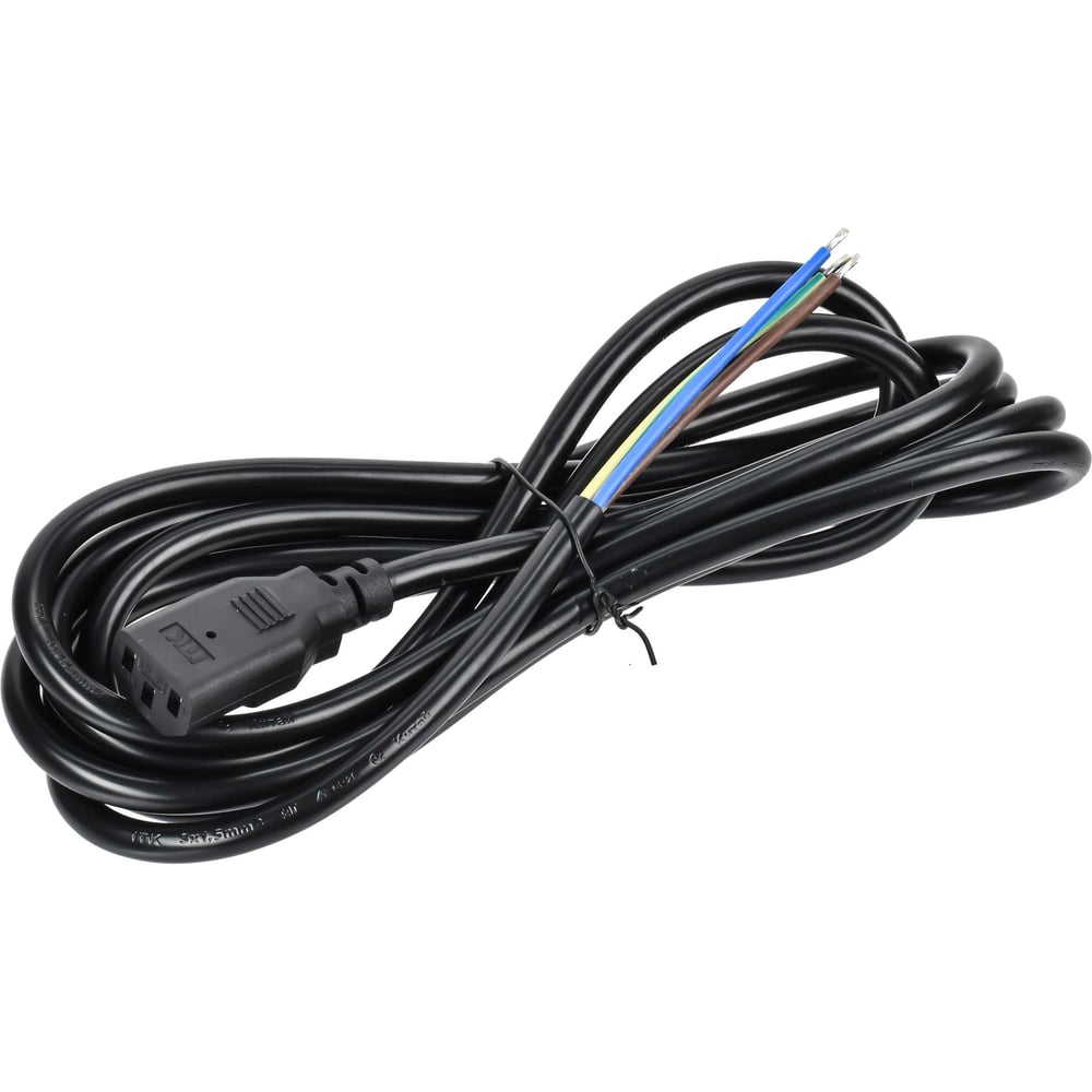 Изображение товара Кабель электропитания ITK PDU 3м с разъемом C13 черный