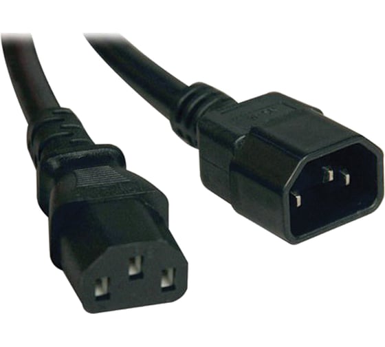 Изображение товара Кабель электропитания ITK PDU, 3х1,5, 5М, с разъёмами С13-C14 PC-C13C14-5M