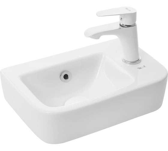 Изображение товара Подвесная раковина WeltWasser WW AISBACH 10100 R 375х245х135 10000004591