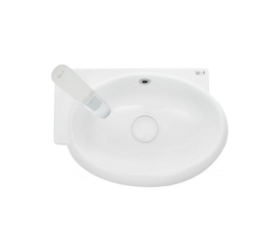 Изображение товара Раковина подвесная WeltWasser WW AISBACH 5011L 430х290х140 10000003874