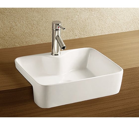 Изображение товара Врезная раковина WeltWasser WW DEILBACH 4014 480х370х130 10000003887