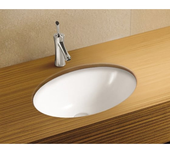 Изображение товара Врезная раковина WeltWasser WW DEILBACH 6005 510х390х200 10000003894