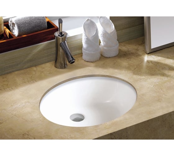 Изображение товара Врезная раковина WeltWasser WW DEILBACH 6021 490х415х190 10000003897