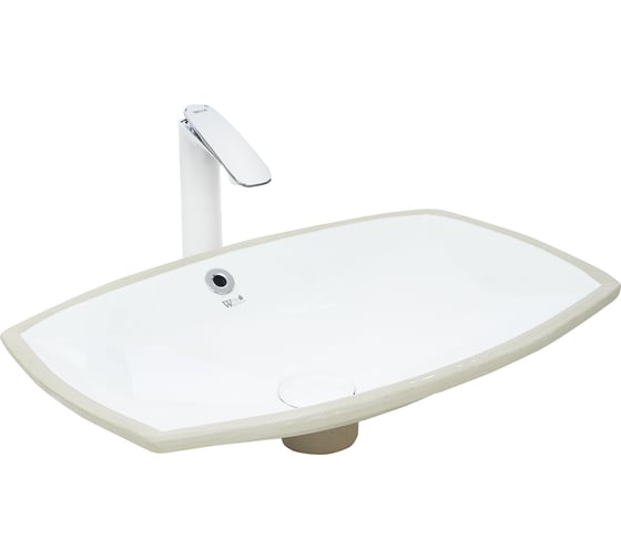 Изображение товара Врезная раковина WeltWasser WW DEILBACH 6076 530х390х130 10000004601