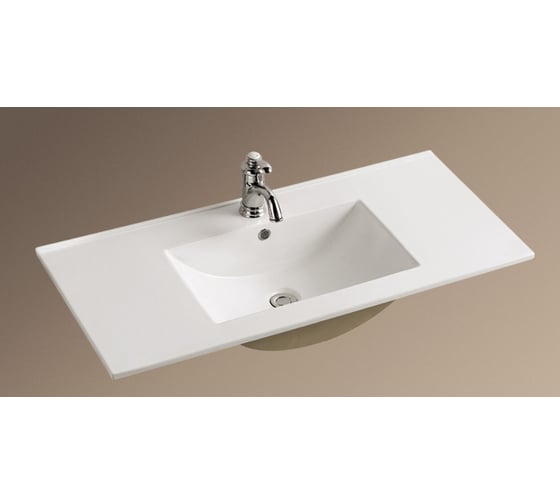 Изображение товара Врезная раковина WeltWasser WW DEILBACH 7506-100 1010х470х180 10000003904