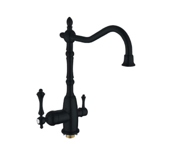 Изображение товара Смеситель для кухни OUTE черный T673BK-1