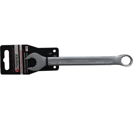 Изображение товара Ключ комбинированный с динамическим профилем Forsage Super Lock 14 мм, на пластиковом держателе F-75514HD(27984)