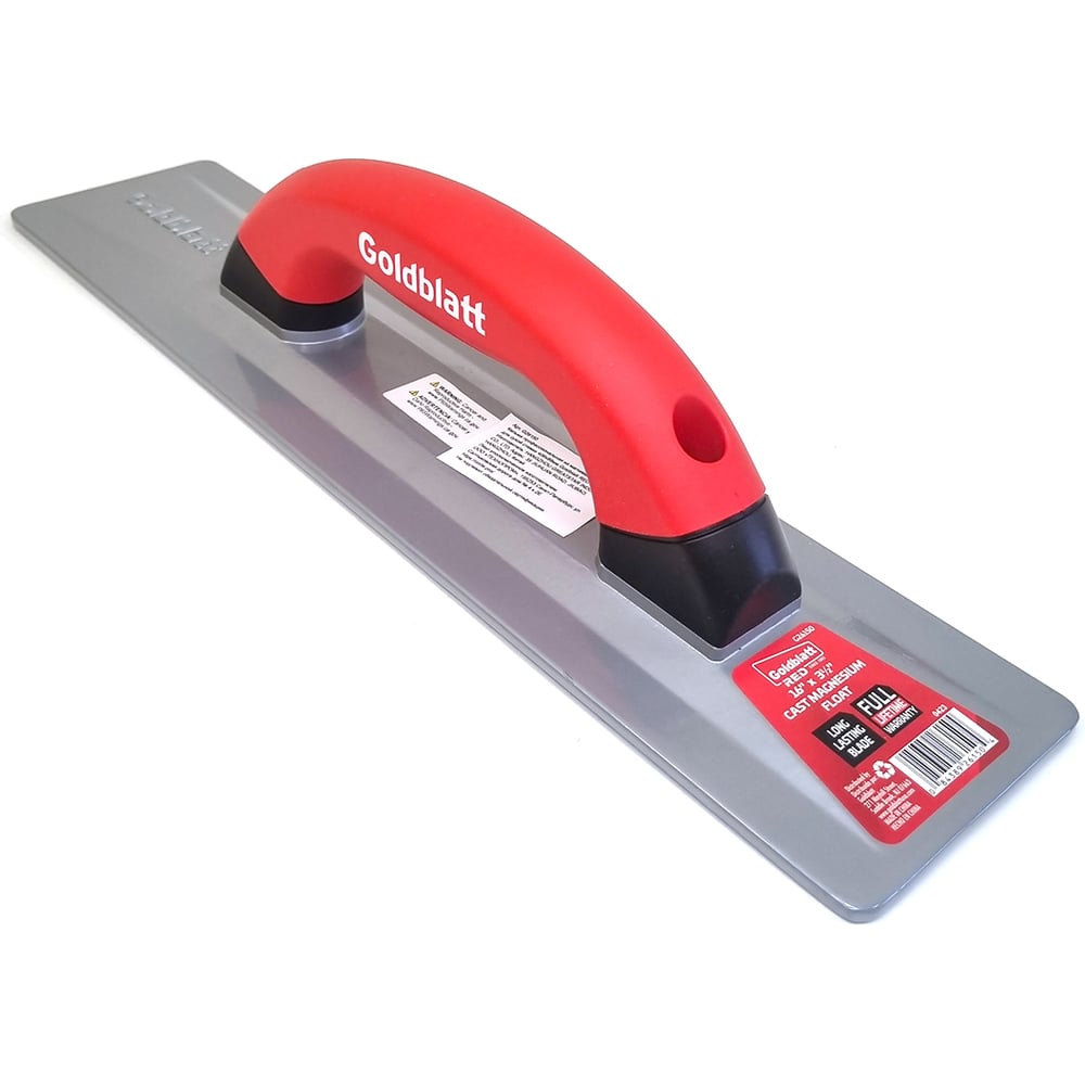 Изображение товара Гладилка для бетона Goldblatt RED литая 406х89 мм профессиональный инструмент