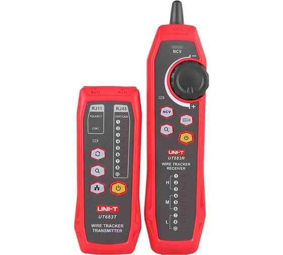 Изображение товара Тестер трассоискатель с генератором сигнала UNI-T UT683KIT 13-1092