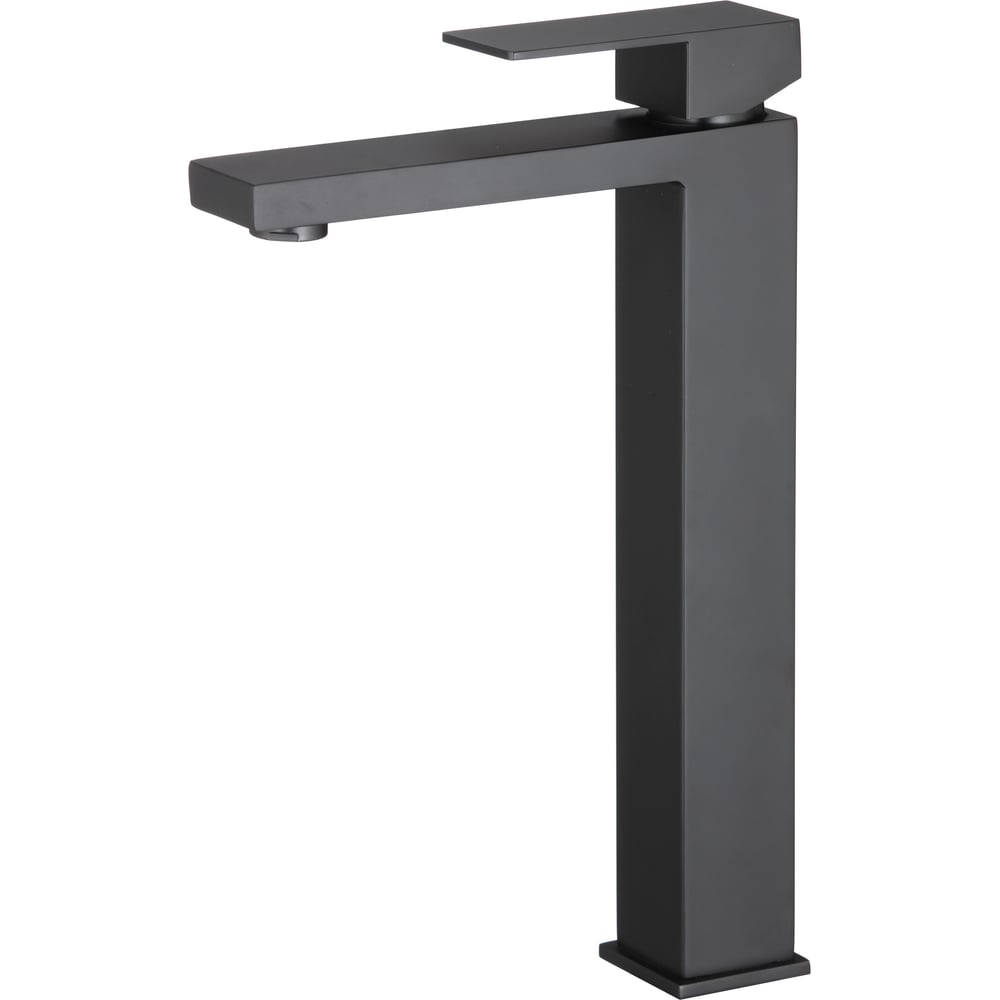 Изображение товара Смеситель для умывальника D-Lin из нержавеющей стали, высокий, черный H111324-A