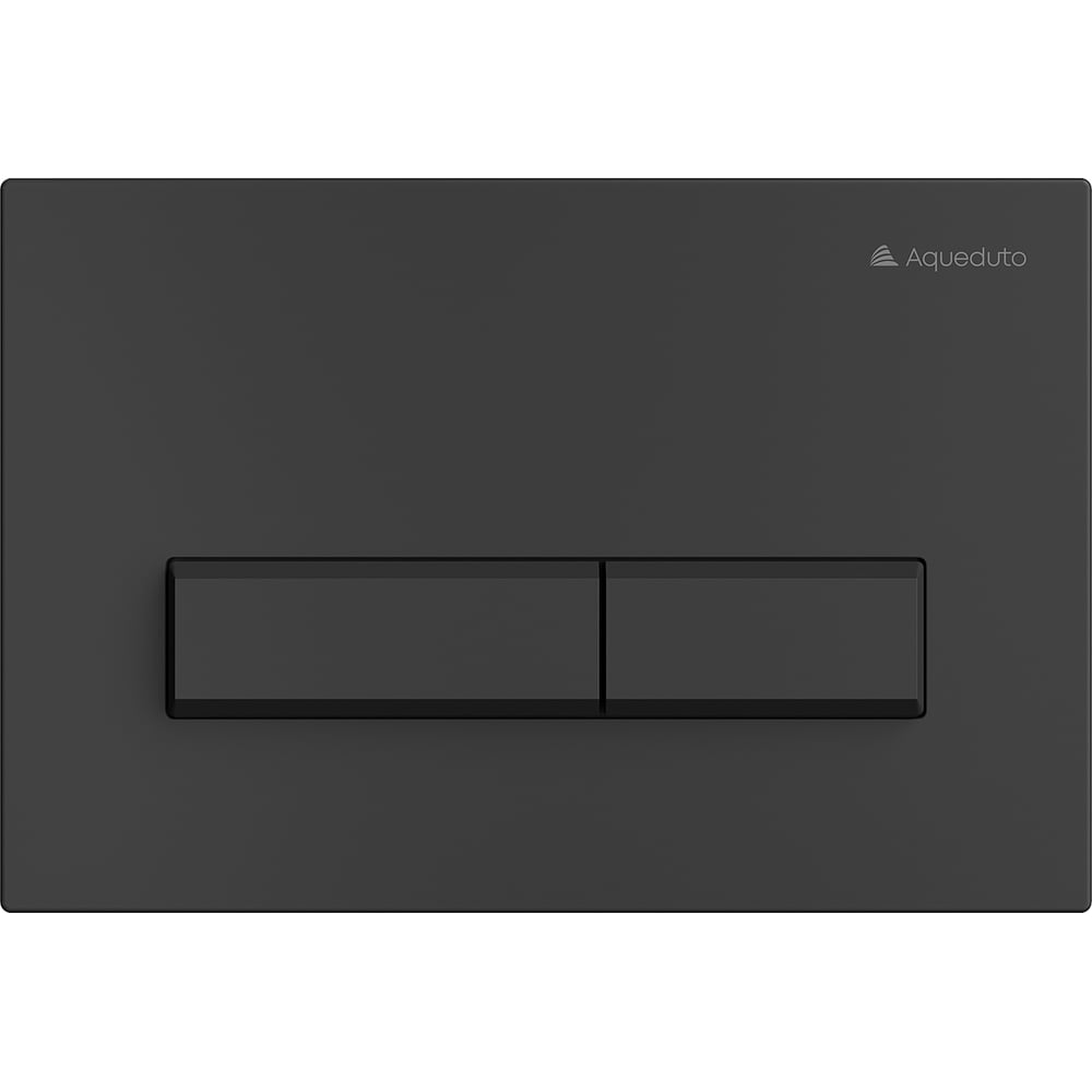 Изображение товара Панель смыва Aqueduto AQD RETANGULO черный матовый RET0140