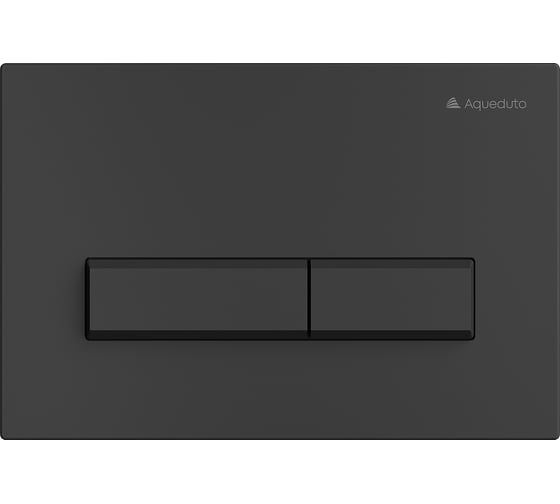Изображение товара Панель смыва Aqueduto AQD RETANGULO черный матовый RET0140