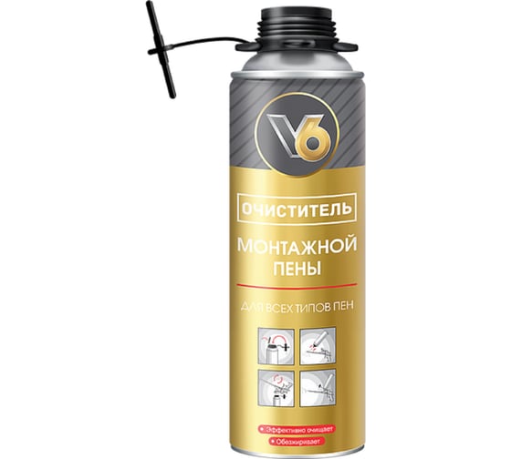 Изображение товара Очиститель пены V6 500 мл 01-09-34 11593826
