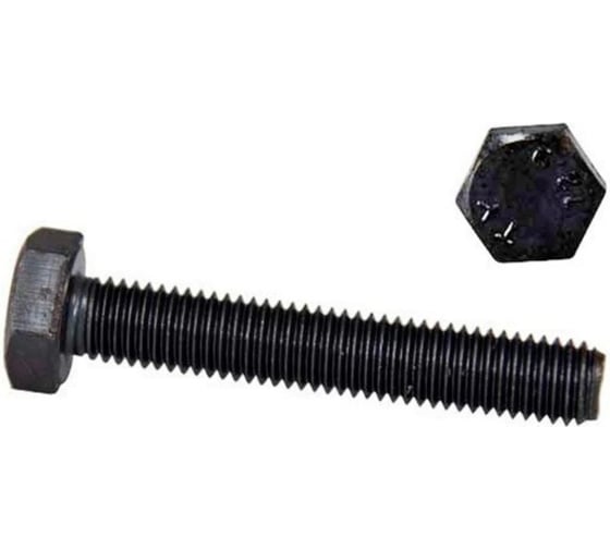 Изображение товара Болт 23 БОЛТА высокопрочный 8x110 мм, DIN933, к.п.12.9,черный 10шт. б1299338110