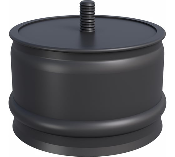 Изображение товара Заглушка тройника Металлик и Ко с к о 115, AISI 430 0.50, ВН, RAL 9005, терм. о О0000148153