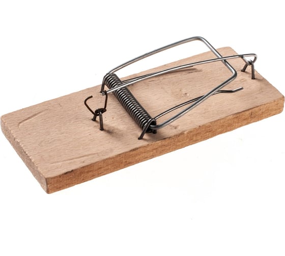 Изображение товара Деревянная мышеловка ЛЕТО средняя 125х60х16 мм 6256