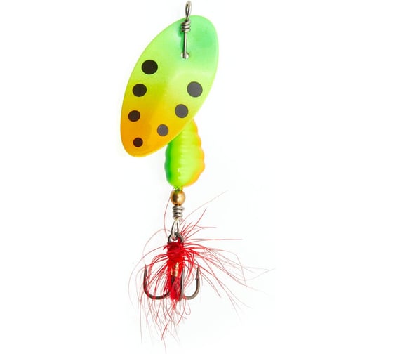 Изображение товара Вращающаяся блесна LUCKY JOHN EXCENTRIC IN-LINE, 02.5г, цвет 004, в блистере LJEX01-004