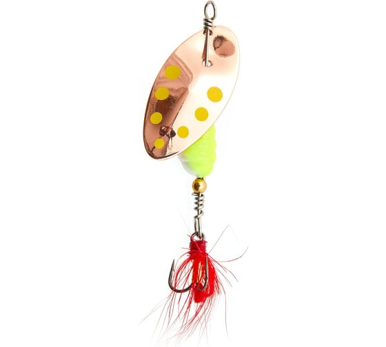 Изображение товара Вращающаяся блесна LUCKY JOHN EXCENTRIC IN-LINE, 02.5г, цвет 002, в блистере LJEX01-002