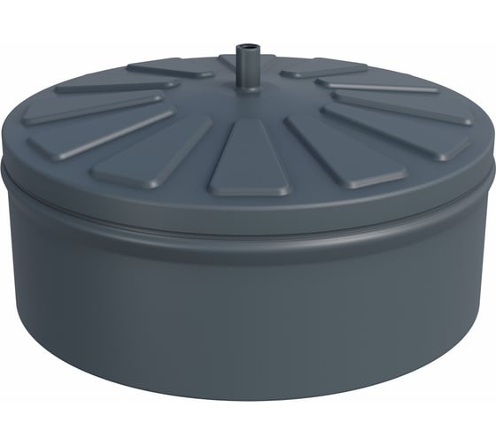 Изображение товара Заглушка тройника сэндвича Металлик и Ко с к о 200x115, Оц 0.50 AISI 430 0.50, конденсат, RAL 7024, п о О0000090496