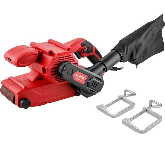 Изображение товара Ленточная шлифмашина WORTEX SB 7609-1 AE 900 Вт, лента 76x533 мм, крепление к столу 1335708