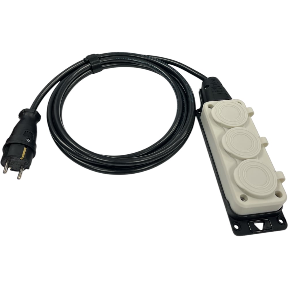 Изображение товара Удлинитель силовой iTOK тип SU iCONNECT PLUS 3 гнезда 30 м IP54