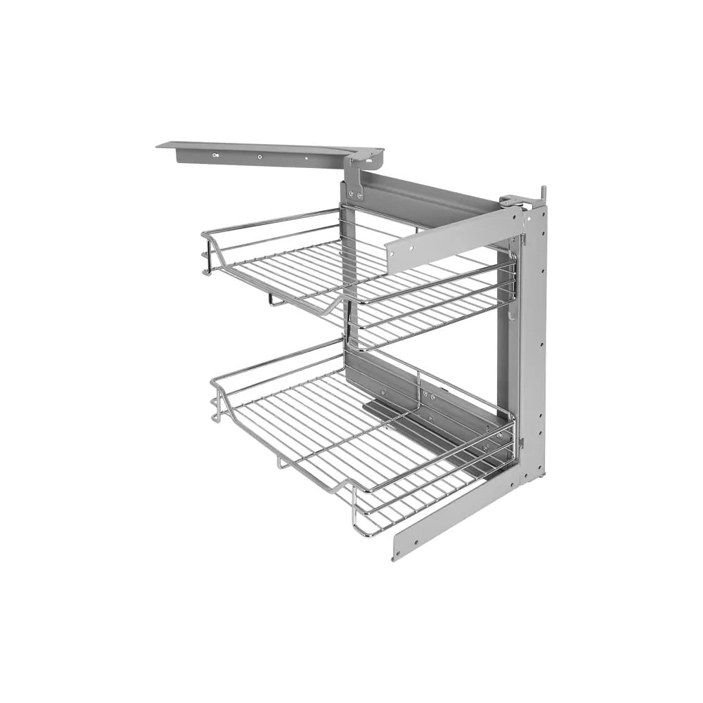Изображение товара Волшебный уголок VIDAGE GA-L левый хромированный для кухни угловая полка
