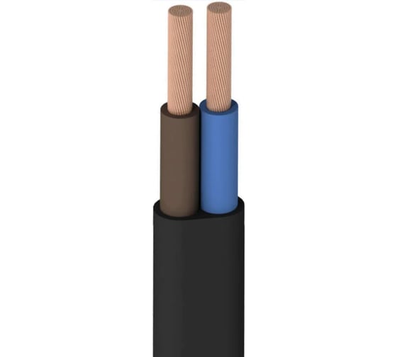 Изображение товара Провод Кабель-Арсенал ШВВП, 2x0,75, ГОСТ, черный, 100 м KARS-55300