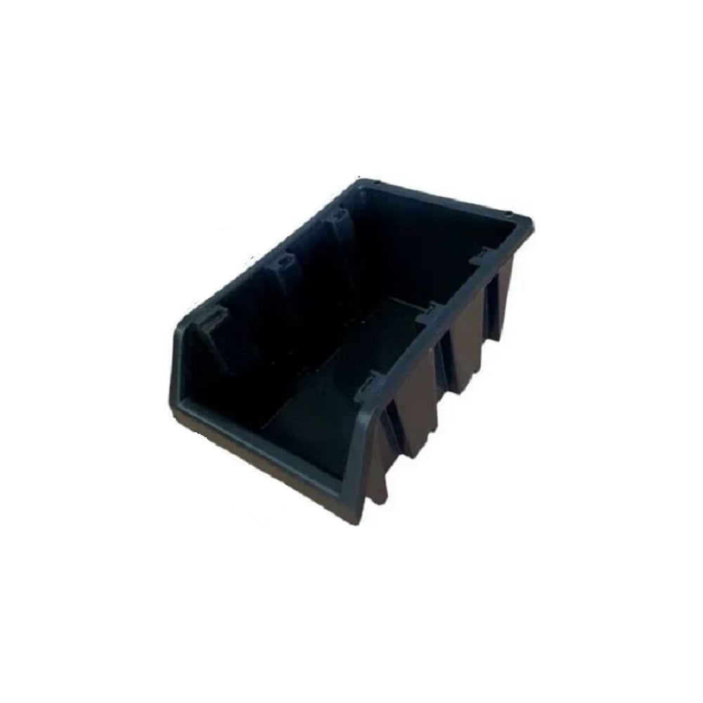 Изображение товара Набор лотков JETTOOLS 190х120х350 мм для метизов №2 187x115x87 мм 12 шт черный + планка 350 мм 4 шт ЛЧ-187+пл4