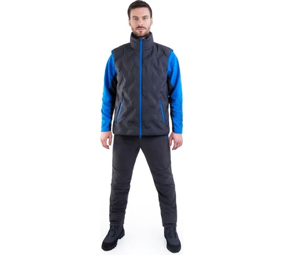 Изображение товара Жилет Grayling Алдан графит, размер 48-50, рост 170-176 4660335510283