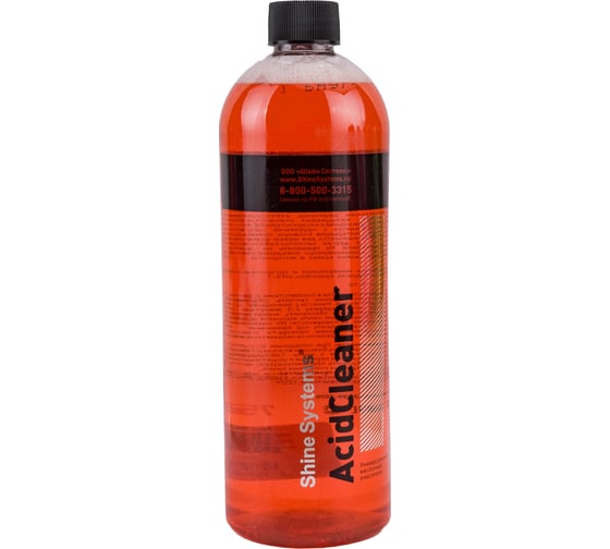 Изображение товара Универсальный кислотный очиститель Shine Systems AcidCleaner 750 мл SS744