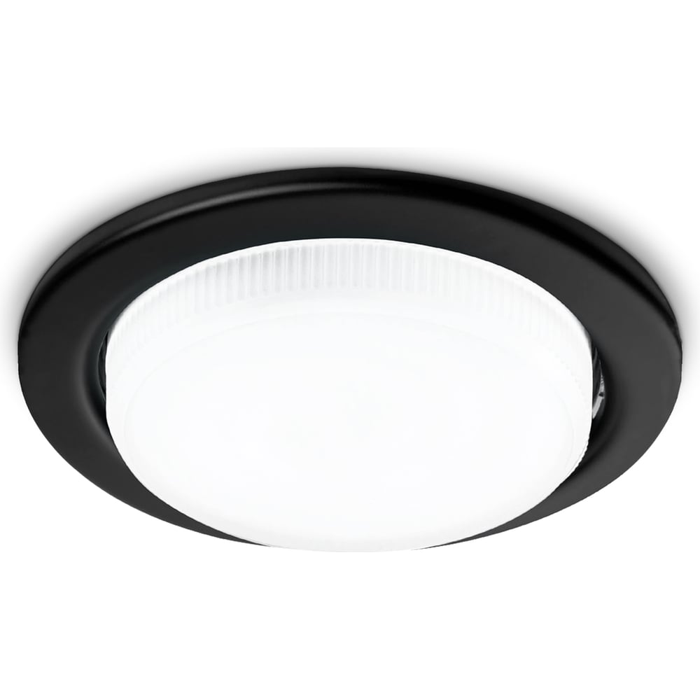 Изображение товара Встраиваемый светильник Ambrella Light STANDARD SPOT G101 BK 12 Вт айдеальный для натяжных потолков