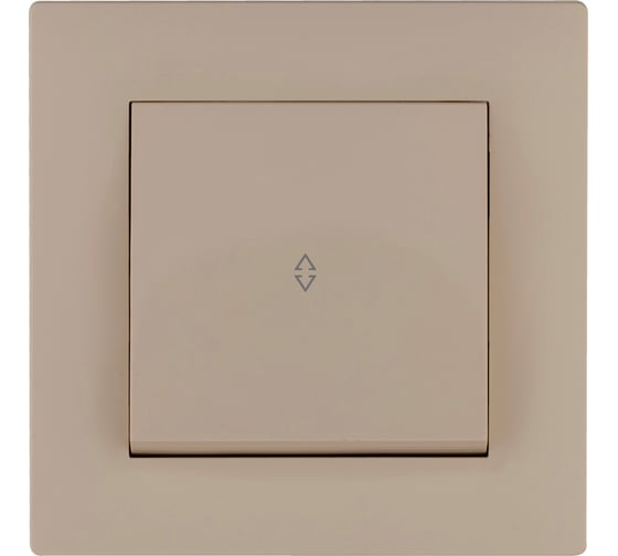 Изображение товара Переключатель MAKEL 1-клавишный СП KAREA RIZZ 10А IP20 крем. 88010005