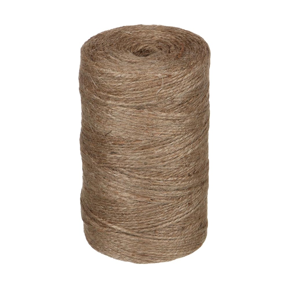 Изображение товара Джутовый шпагат Inbloom 2х-ниточный 312 м коричневый