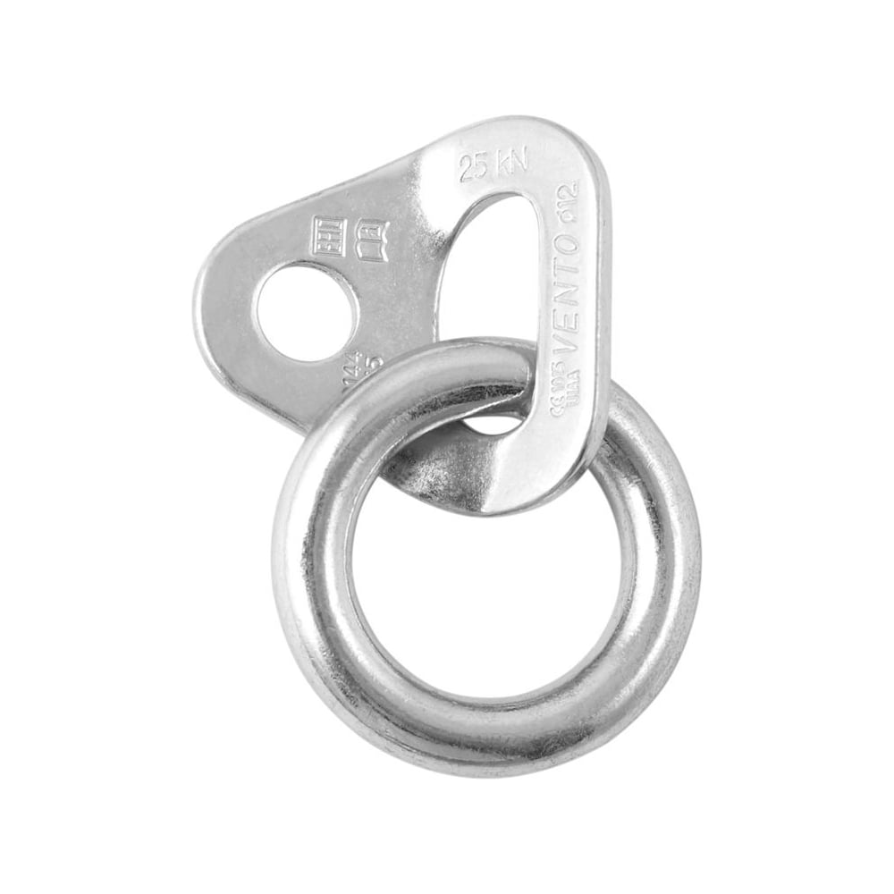 Изображение товара Шлямбурное ухо VENTO с кольцом диаметр 12 мм нержавеющая сталь CE UIAA