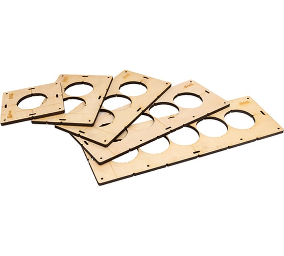 Изображение товара Комплект шаблонов для подрозетников EKF диаметр 68 мм Expert sh-d68-k