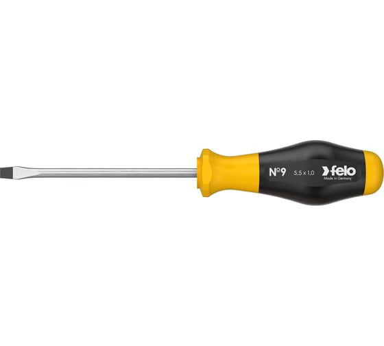 Изображение товара Шлицевая отвертка Felo SL3,0x0,5x80 90003210