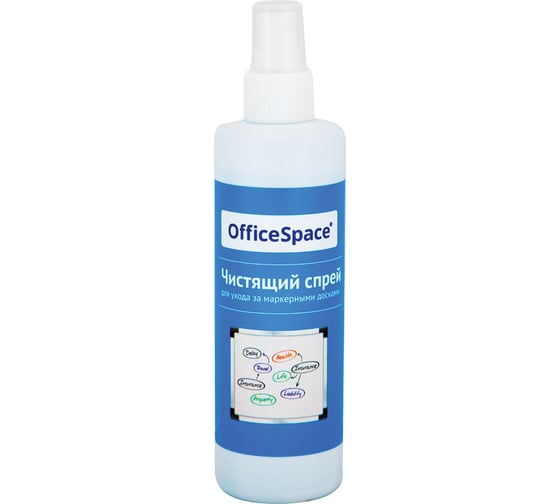 Изображение товара Спрей для магнитно-маркерных досок OfficeSpace 250 мл 260886