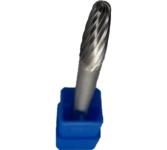 Изображение товара Борфреза (шарошка) по металлу сфероконическая Sinica F0618M06, тип F, диаметр 6мм, посадочный 6мм 100023