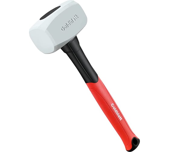 Изображение товара Киянка резиновая Goldblatt белая, 450 г G02813