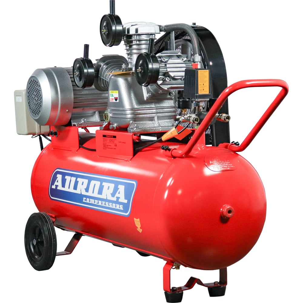 Изображение товара Компрессор ременной Aurora TORNADO-115 (110л, 580 л/мин на входе, 3 кВт, 380В) 38214