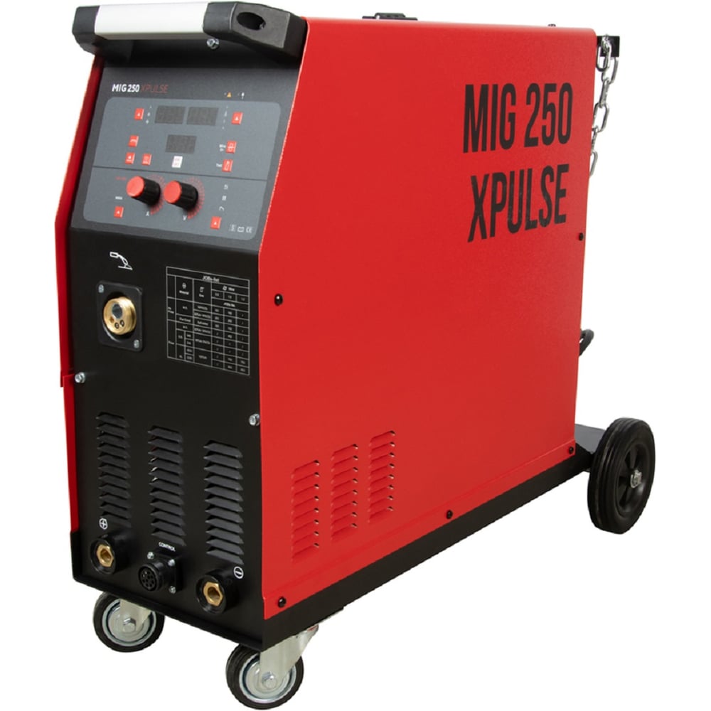 Изображение товара Профессиональный сварочный полуавтомат HENRIKS MIG 250 Xpulse HMIG250XP мощность 11.72 кВт