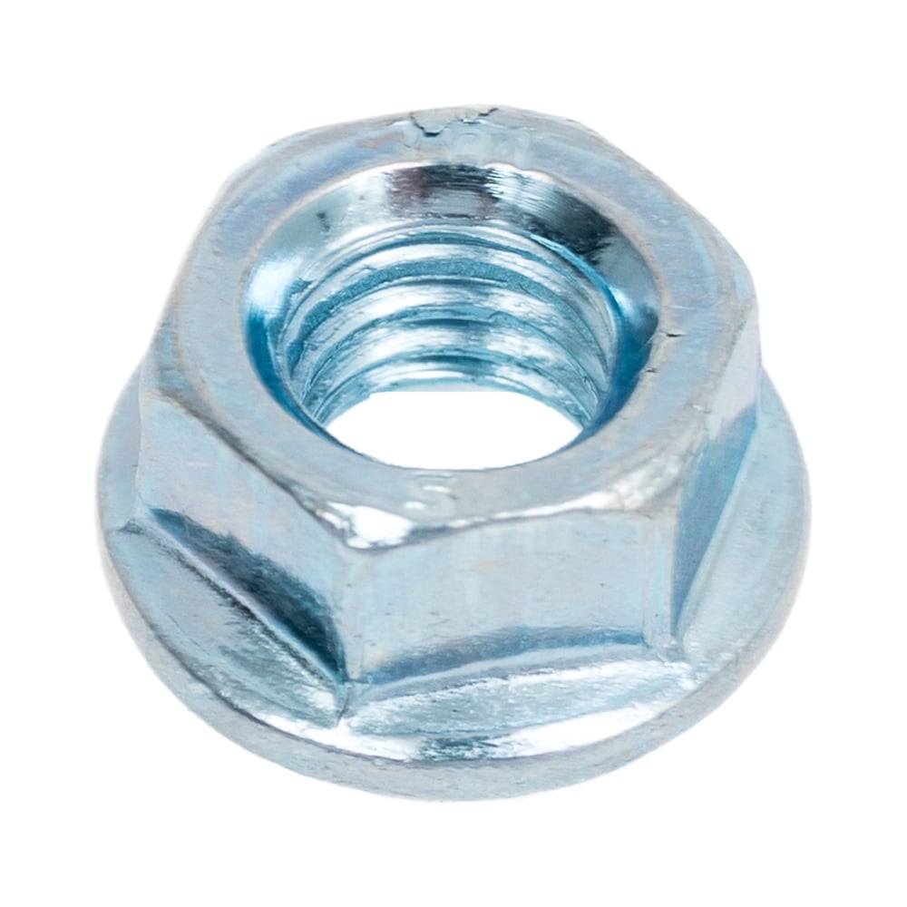 Изображение товара Гайка с фланцем DIN 6923 M6 цинк 50 шт профессиональный крепеж