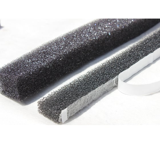 Изображение товара Уплотнитель универсальный, самоклеящийся РуфИзол ППУ (20 мм х 30 мм), 1 м, (350шт.) УУс2030х1_ВИ