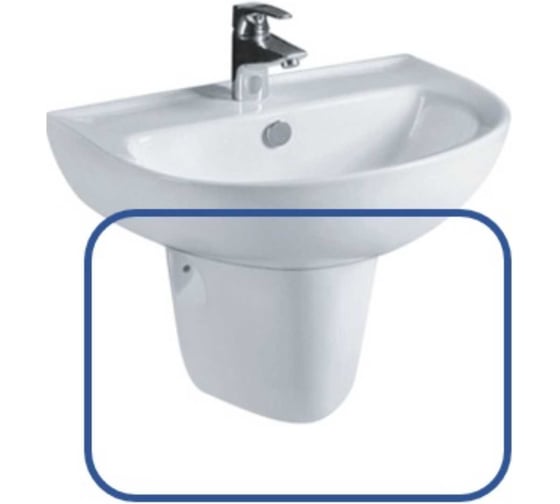 Изображение товара Полупьедестал OLIVE'S ODEO, цвет: белый, арт. P_OD33246