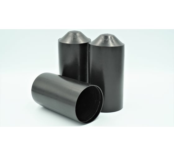 Изображение товара Кабельный термоусаживаемый оконцеватель капа Мемотерм-ММ ОКТ 60/26 черный 100 шт 004