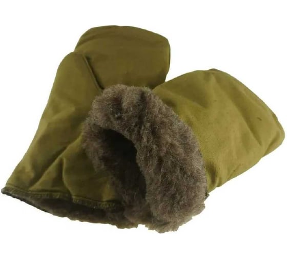 Изображение товара Рукавицы утепленные СПЕЦСНАБ шерстяной мех, ткань палатка РУК2