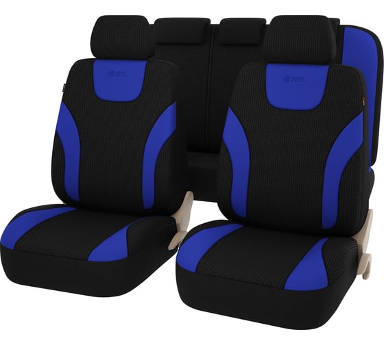 Изображение товара Чехлы GTL Step синий, полиэстер + термопринт 132694